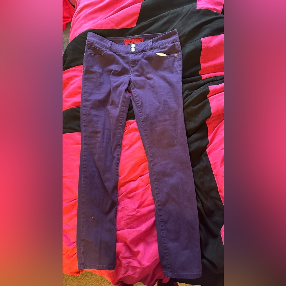 Deep Plum Pants